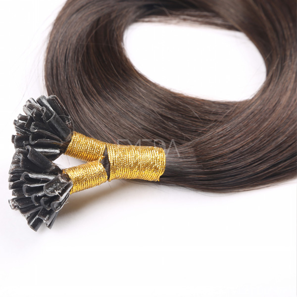 Keratin pre bonded best human hair extensions CX092